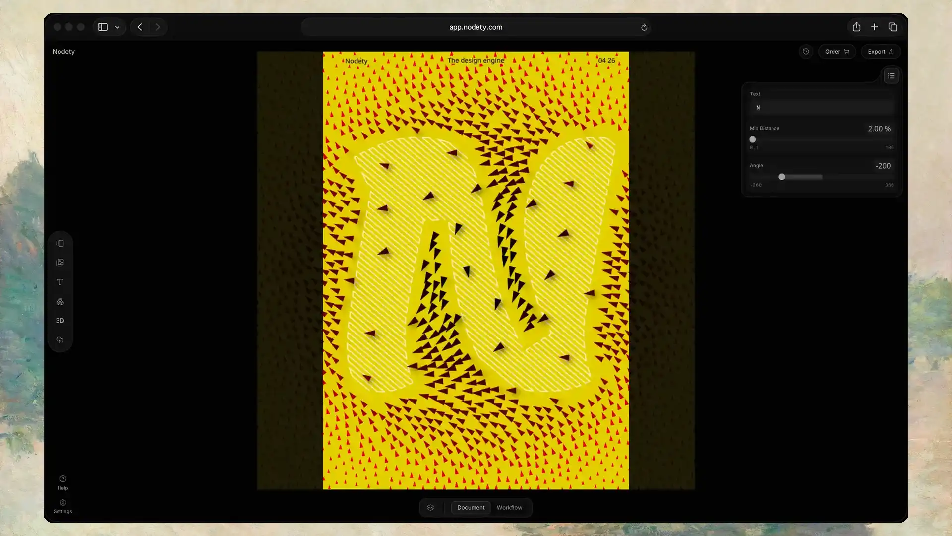 Background texture