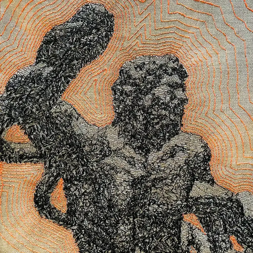 Embroidery output